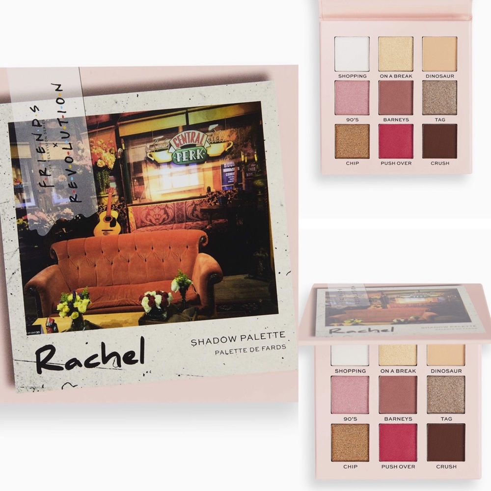 Friends The TV Series Rachel Palette